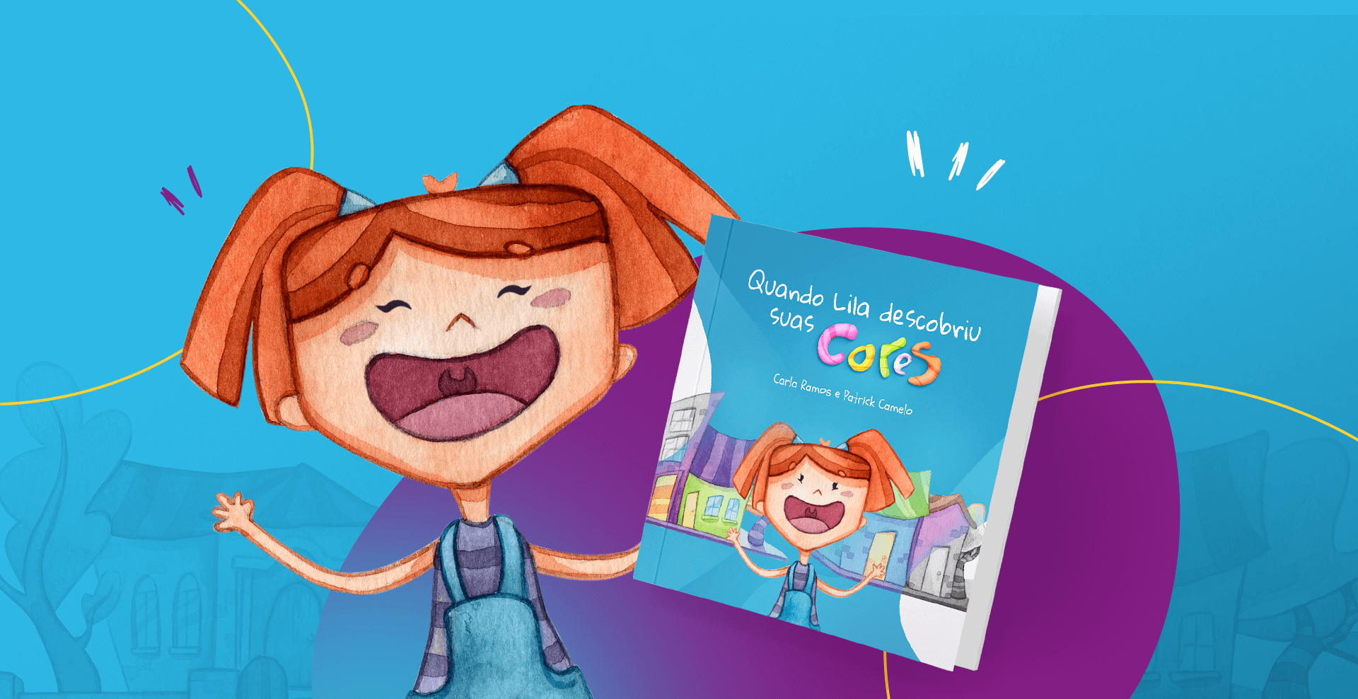 Capa do livro Quando Lila descobriu suas cores